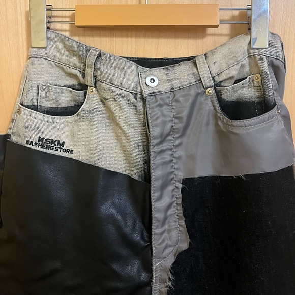 RO style micro flared jeans,high street design - Picture 2 of 5